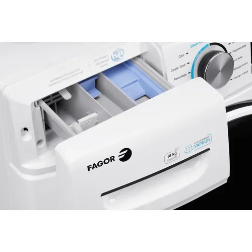 Lave-linge hublot FAGOR FLF1810DIW 18kg Blanc vue accessoires