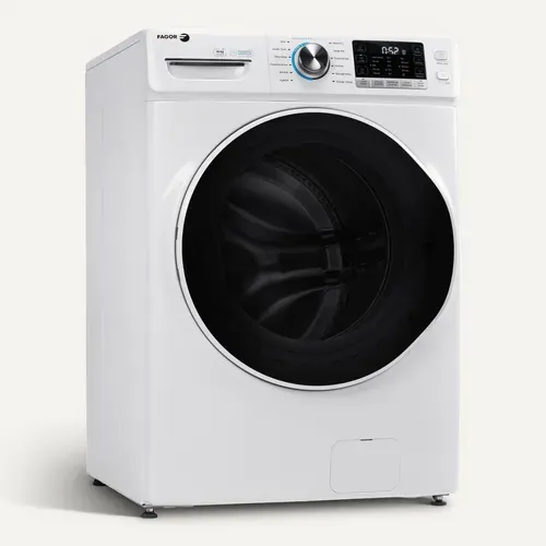 Lave-linge hublot FAGOR FLF1810DIW 18kg Blanc vue 3/4