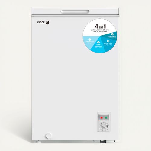 Congélateur Coffre FAGOR FCC100ME 99L vue 3/4