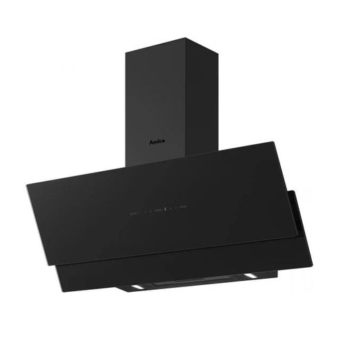 Hotte Décorative Inclinée 60cm 594m3/h Noir Ahign9600a++