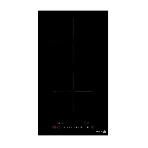 Domono Vitrocéramique 29cm 2 Feux Noir Ftv2522c