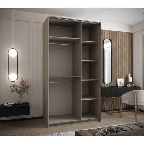 Armoire Lux 3 à Portes Coulissantes 245,5 130 64 2 Portes