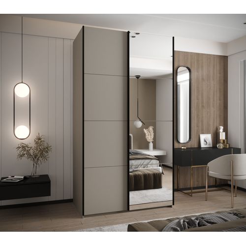 Armoire Lux 3 à Portes Coulissantes 245,5 130 64 2 Portes