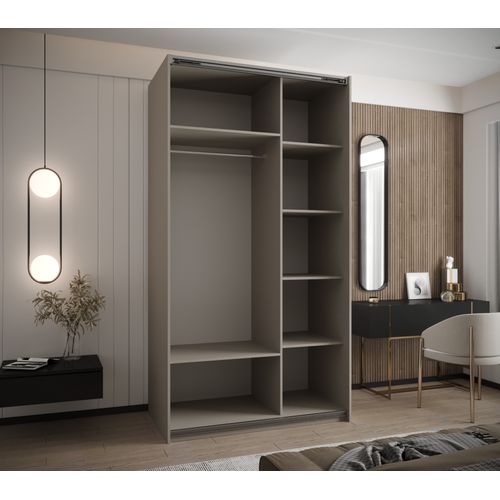 Armoire Lux 3 à Portes Coulissantes 245,5 130 64 2 Portes