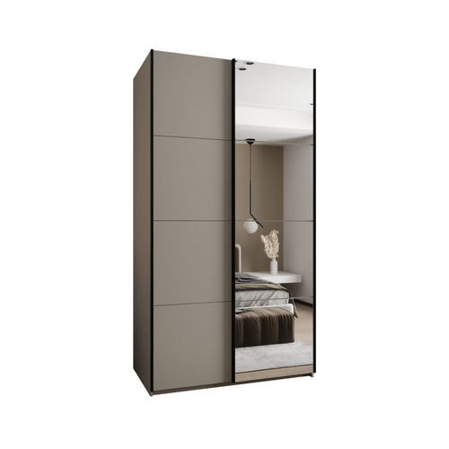 Armoire Lux 3 à Portes Coulissantes 245,5 130 64 2 Portes