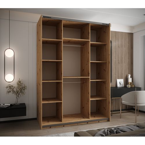 Armoire Lux 2 à Portes Coulissantes 245,5 180 64 2 Portes