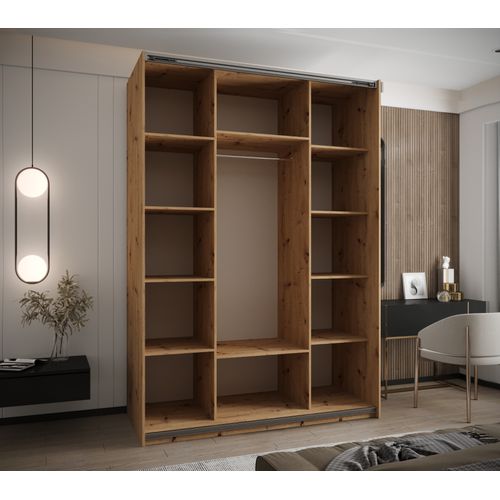 Armoire Lux 2 à Portes Coulissantes 245,5 180 64 2 Portes