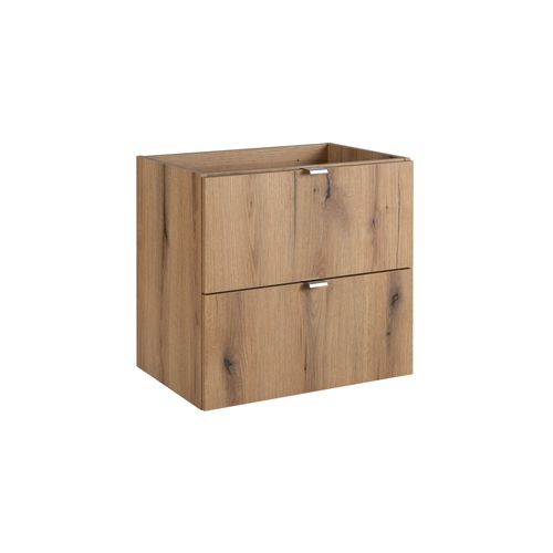 Meuble Suspendu Sous Vasque Avec Tiroirs Nova Oak 60 Cm