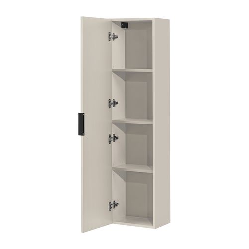 Meuble Colonne Suspendu De Salle De Bain Adel Cachemire 35 X 140 Cm