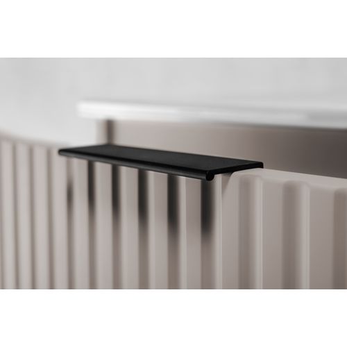 Meuble Sous Vasque à Suspendre Flow Cachemire Avec Le Plan Chêne Wotan 160 Cm