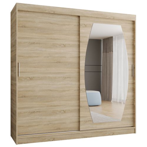 Armoire Rossa à Portes Coulissantes 200/200/62 2 Portes (sonoma)