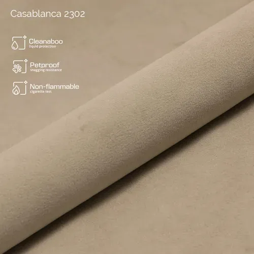 Ensemble 160x200 Cm Adèle Matelas+sommier Relaxation Électrique En Velours Beige