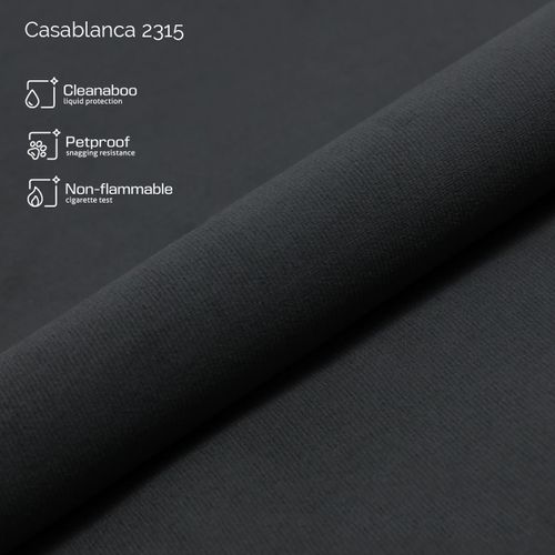 Lit Adulte 200x200 Cm Adèle Ensemble Matelas+sommier Relaxation Électrique En Velour Gris Foncé