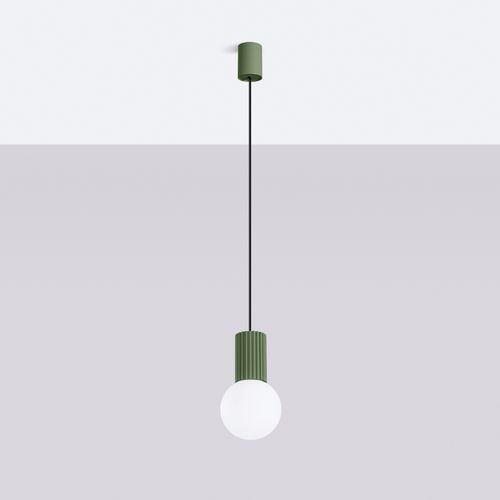 Lampe Pendante Halo 1 Vert Olive