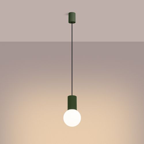 Lampe Pendante Halo 1 Vert Olive