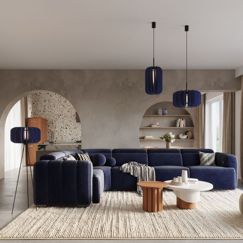 Lampadaire Mula 45 Navy