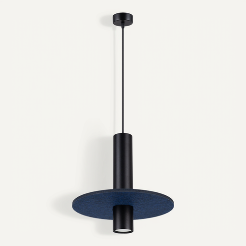 Lampe Suspendue Pelta 1 Noir/marine