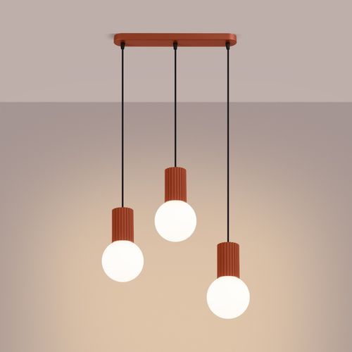 Suspension Halo 3l Ocre Rouge