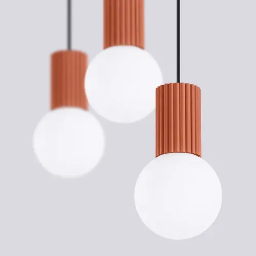 Suspension Halo 3l Ocre Rouge