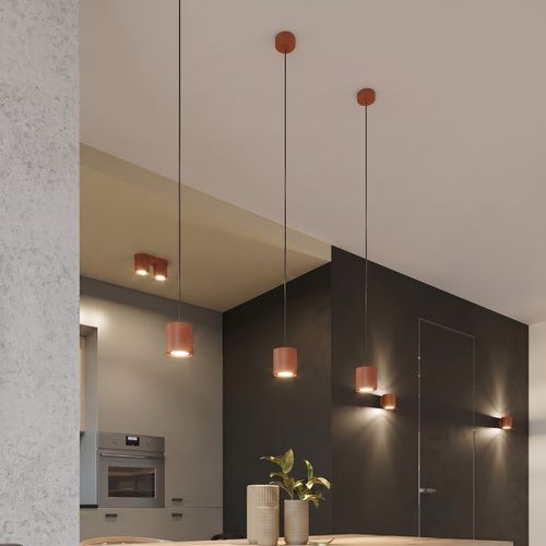 Applique Orbis 1 Ocre Rouge