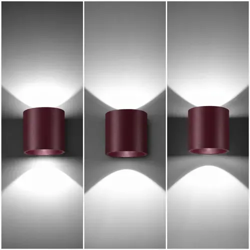 Applique Orbis 1 Bordeaux