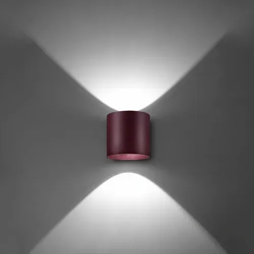 Applique Orbis 1 Bordeaux