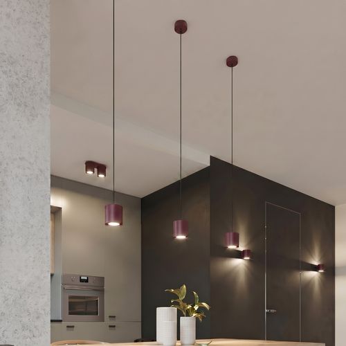 Applique Orbis 1 Bordeaux