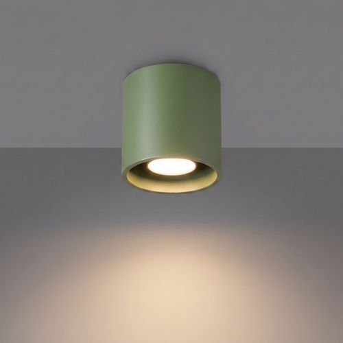 Plafonnier Orbis 1 Vert Olive