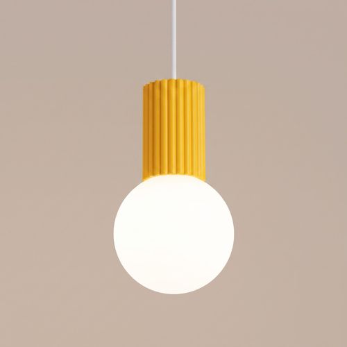Suspension Halo 1 Jaune