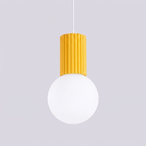 Suspension Halo 1 Jaune
