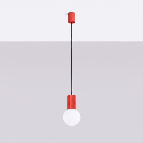 Suspension Halo 1 Rouge