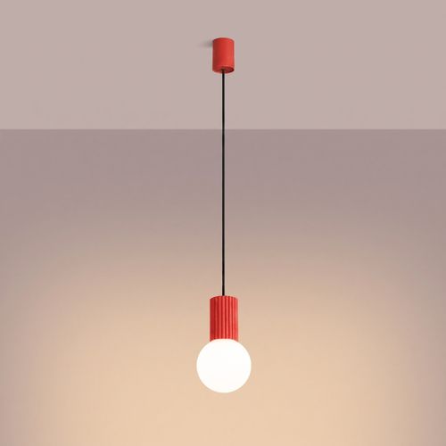 Suspension Halo 1 Rouge