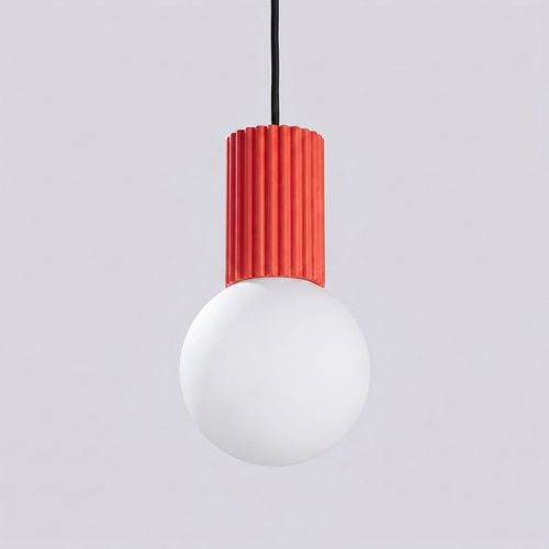 Suspension Halo 1 Rouge