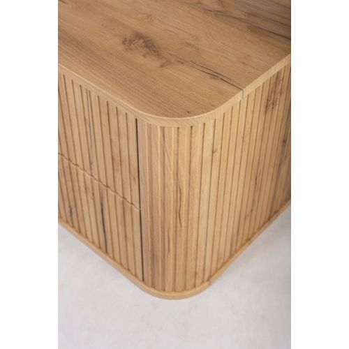 Meuble Sous Vasque à Suspendre Glamour Chêne Craft D'or 60 Cm