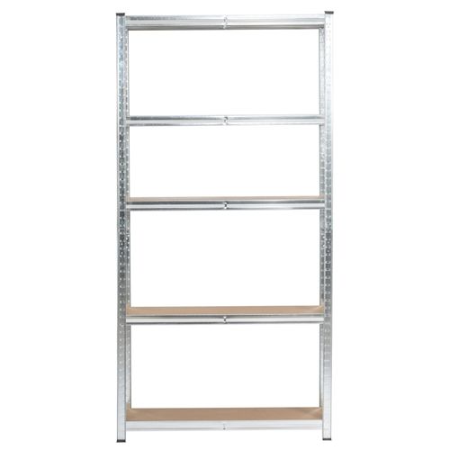 Étagère Modulable 90 Cm Acier Galvanisé Charge Maximale 875kg - L90xp30xh180 Cm