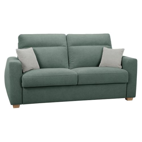 Canapé convertible 3 places CALYPSO tissu curio 37 ecume