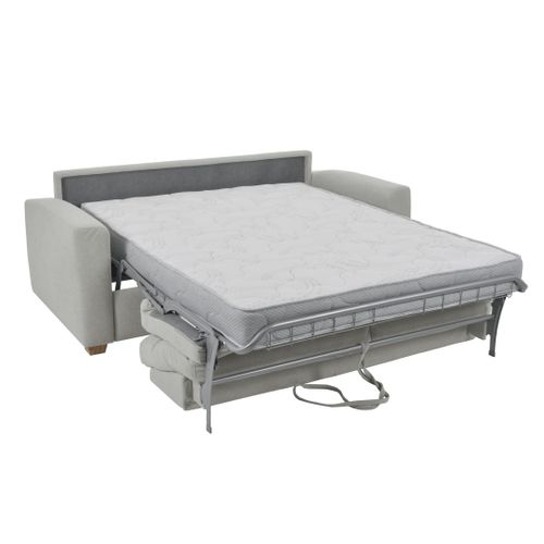 Canapé convertible 3,5 places CALYPSO tissu curio 84 beige