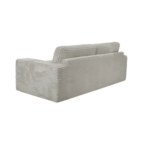 Canapé 3 places NOMADE tissu velours côtelé beige