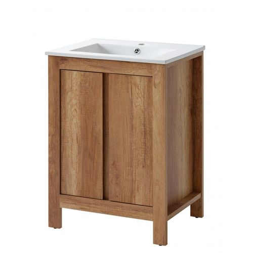 Meuble Sous-vasque 60 Cm, 2 Portes