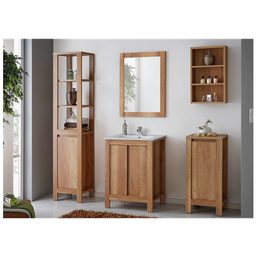 Meuble Sous-vasque 60 Cm, 2 Portes