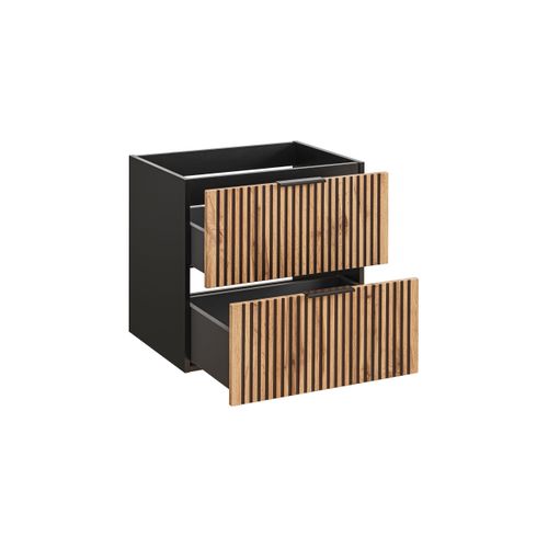 Comad Meuble Sous-vasque 60 Cm, 2 Tiroirs
