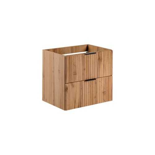 Ensemble De Meubles 60 Cm Avec Plan De Travail, Couleur Bois