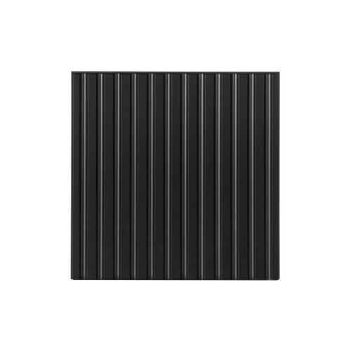 Qubik Meuble Haut 30x30cm, 1 Porte Noir