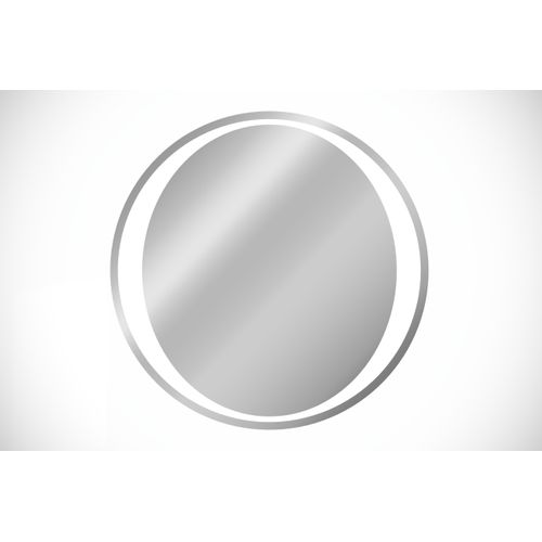 Miroir LED Rond Sans Cadre 80 Cm