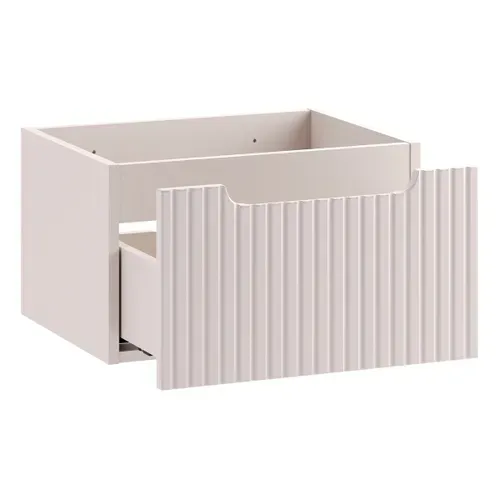 Meuble Suspendu Sous Double Vasque Nova Cachemire 100 Cm Avec Plan – 2 Tiroirs