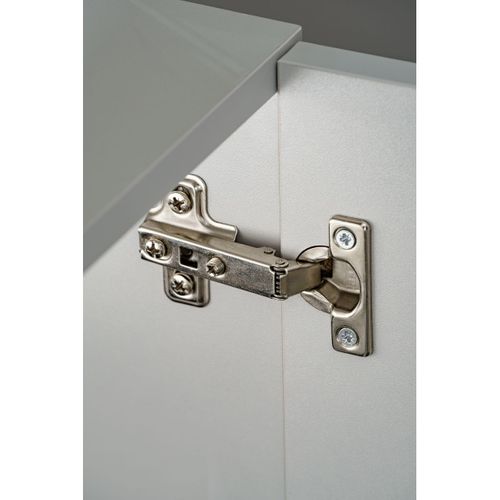 Ensemble Meuble TV Ligne "xari" 200cm Naturel et Gris Perle