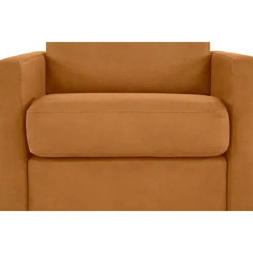 Fauteuil NICARAGUA tissu Apache cognac 10
