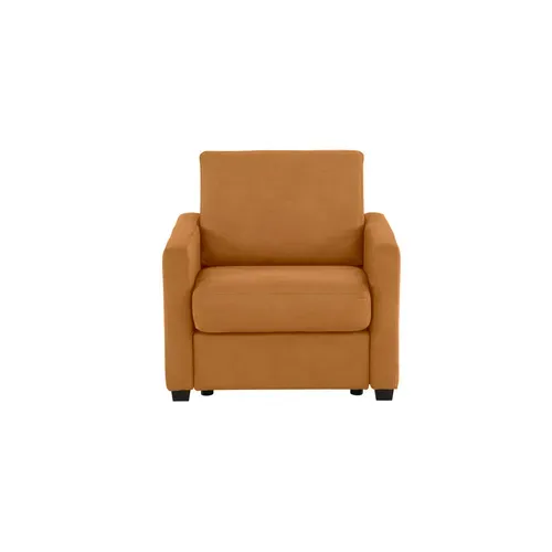Fauteuil NICARAGUA tissu Apache cognac 10