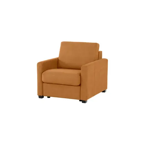 Fauteuil NICARAGUA tissu Apache cognac 10