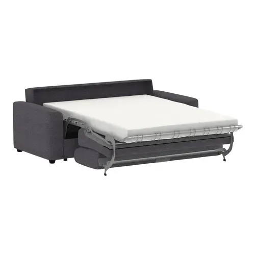 Canapé convertible 3 places pack standard NICARAGUA tissu apolo anthracite 2